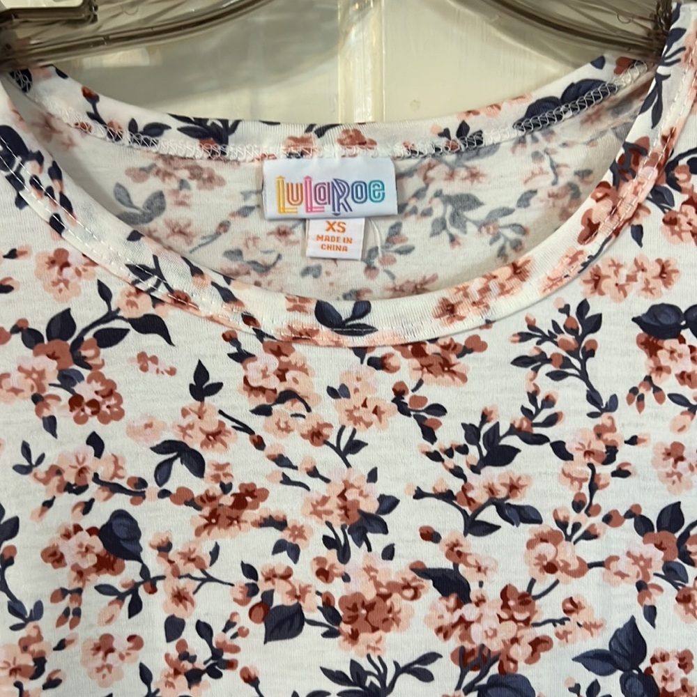 Lularoe Carly Spring Floral - Picture 3 of 3